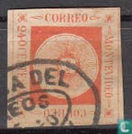 Uruguay - Sol de Mayo - 1859, Verzenden, Gestempeld