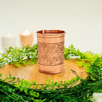 Puur Koperen Beker Zware Uitvoering - 90 gr/300 ml met, Ophalen of Verzenden, Nieuw