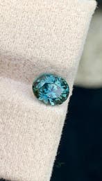 Zonder minimumprijs Groen, Blauw Saffier - 1.23 ct -, Nieuw