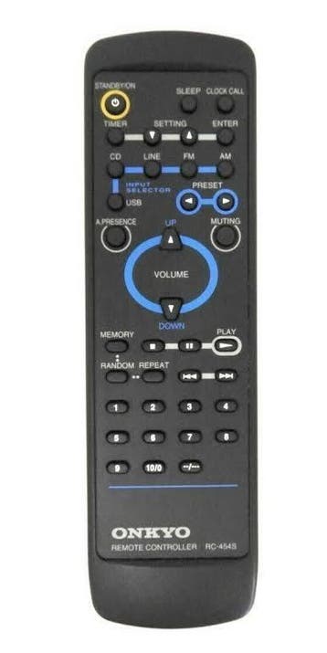 Afstandsbediening Onkyo rc-454s hs-n1, Ophalen of Verzenden, Nieuw, Origineel