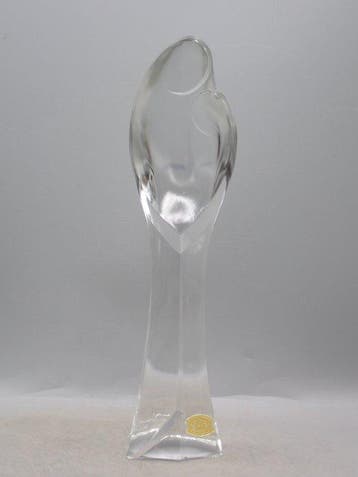 Val Saint Lambert - René Delvenne - Figuur - Madonna - Glas