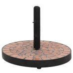 vidaXL Parasolvoet rond 12 kg terracottakleurig, Tuin en Terras, Parasols, Verzenden, Nieuw, Parasolvoet