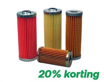 20% korting op brandstoffilters voor compacttractoren, Ophalen of Verzenden