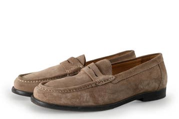 Manfield Loafers in maat 42 Beige, Kleding | Heren, Schoenen, Loafers, Manfield, Overige kleuren, Verzenden