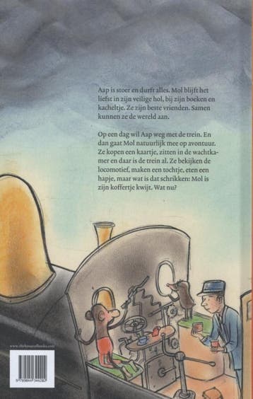 Aap & Mol gaan met de trein 9789044344202 Gitte Spee, Verzenden, Gelezen, Gitte Spee