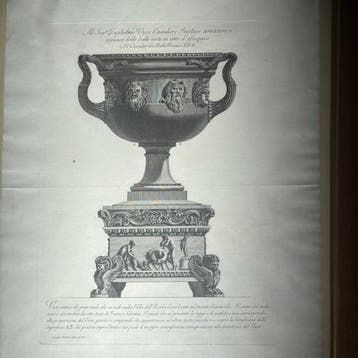 Giovanni Battista Piranesi (1720-1778) - Vaso antico di gran