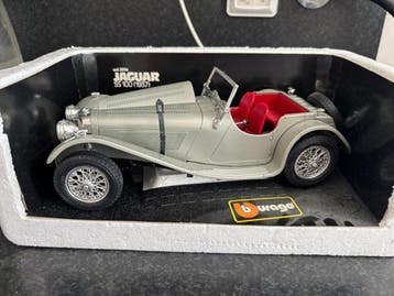 Bburago 1:18 - Model cabriolet - Jaguar SS 100 (1937), Nieuw