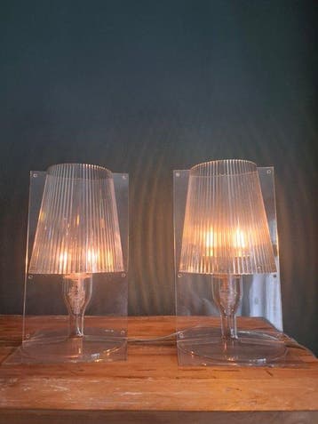 Kartell - Ferruccio Laviani - Tafellamp (2) - Take - Plastic