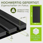 Wandpanelen - Akoestische panelen - Lattenwand - 2 stuks - 1, Huis en Inrichting, Verzenden, Zo goed als nieuw