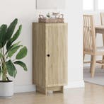 vidaXL Kast Sonoma Eiken 33 x 34,5 x 90 cm Geconstrueerd, Huis en Inrichting, Kasten | Buffetkasten, Minder dan 50 cm, Verzenden