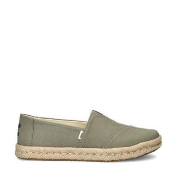 TOMS Alpargata espadrilles voor dames in het Groen, Verzenden, Nieuw, TOMS, Espadrilles of Moccasins