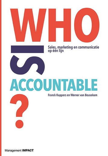 Who is accountable - Franck Kuppers 9789462763036, Verzenden, Zo goed als nieuw, Franck Kuppers