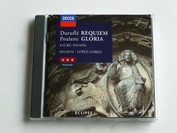 Durufle - Requiem / Poulenc - Gloria - Hickox, Jesus Lopez C, Ophalen of Verzenden, Zo goed als nieuw