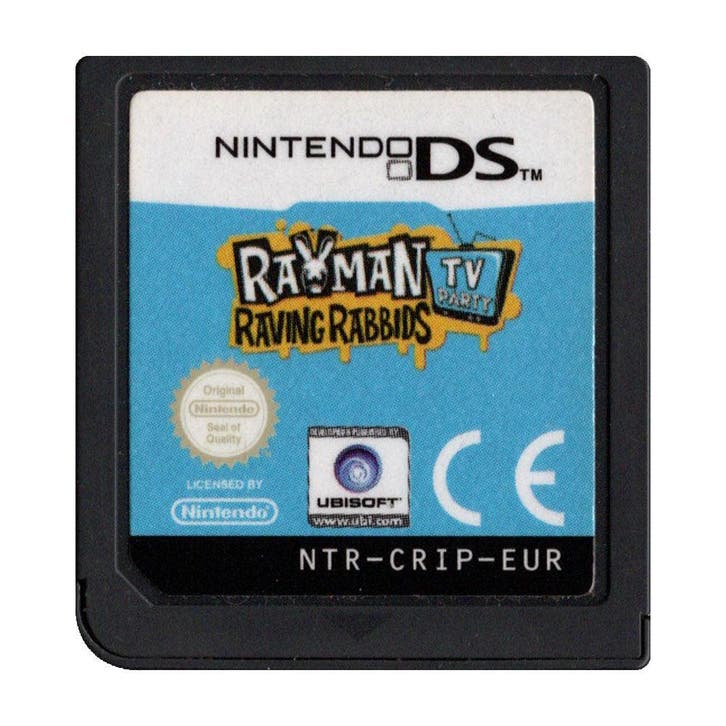 Rayman Raving Rabbids: TV Party, Spelcomputers en Games, Games | Nintendo DS, Zo goed als nieuw, Verzenden