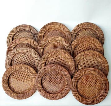 Flamant - Onderbord (12) - Togo - Rattan - Onderborden