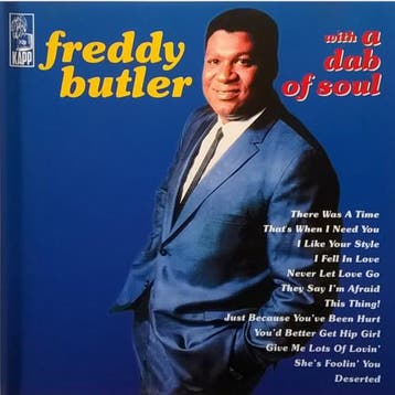 cd - Freddy Butler - With A Dab Of Soul, Verzenden, Zo goed als nieuw