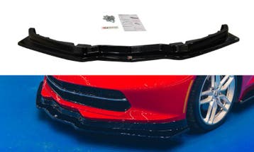 Voorspoiler Chevrolet Corvette C7 V.1 Glanzend Zwart, Auto-onderdelen, Ophalen of Verzenden, Nieuw