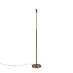 Vintage vloerlamp verstelbaar brons - Parte, Verzenden, Nieuw, Art Deco