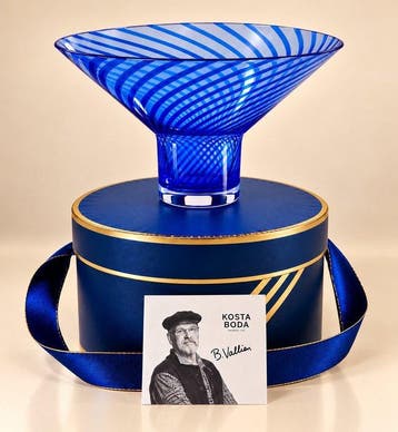 Kosta Boda - Bertil Vallien - Tureen - Glas - Kronor -