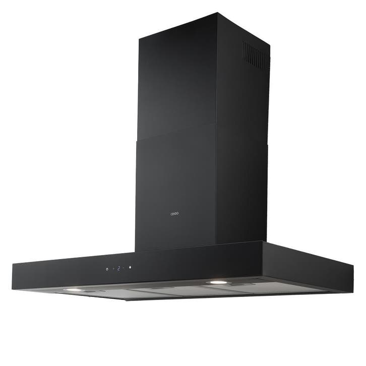 CENDO MB890EPDZ - Afzuigkap - 90 cm - A++ - Zwart - 600 m³/h, Witgoed en Apparatuur, Afzuigkappen, Vrijstaand, 600 tot 800 m³ per uur