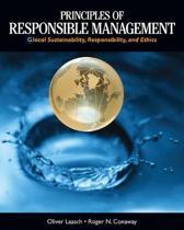 Principles of Responsible Management 9781285080260, Zo goed als nieuw