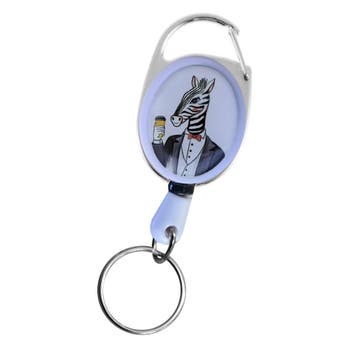Fako Bijoux - Sleutelhanger Uittrekbaar Koord -, Verzenden, Nieuw