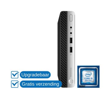 HP ProDesk DM 400 G5 i5-8500T | 8GB RAM | 256GB NVMe SSD, 8 GB, Ophalen of Verzenden, Zo goed als nieuw, HP