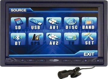 Caliber RDD883BT- FM/AM-Tuner met Bluetooth - Zwart, Auto diversen, Autoradio's, Verzenden, Nieuw