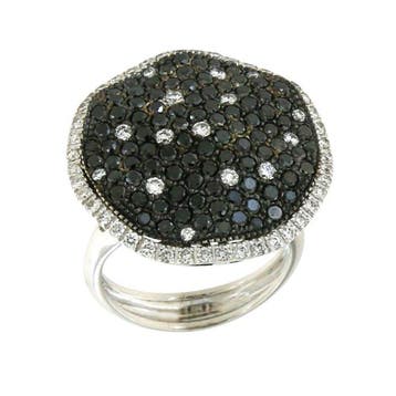 Bibigi - Ring - 18 karaat Witgoud - 2.49ct. tw. - Witte en, Nieuw