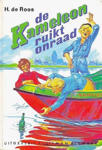 De Kameleon ruikt onraad / Kameleonboeken / 50 - H. de Roos, Boeken, Verzenden, Gelezen, H. de Roos