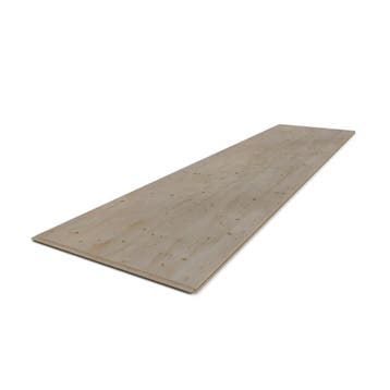 Underlayment Elliottis Pine 2440x590x18mm 4TG (=1,44 mÂ²), Overige materialen, Nieuw, Minder dan 5 m², Dakisolatie