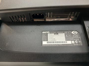BenQ GL2450 Monitor, 24 inch, TN, Full HD, 60Hz, zwart,, Ophalen of Verzenden, Gebruikt, Overige typen