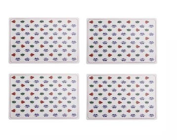 Boerenbont Placemat 30 x 45 cm set van 4 (Huishouden), Huis en Inrichting, Keuken | Servies, Verzenden, Nieuw, Aardewerk, Overige typen