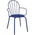 Stoelen | ADELINE | Staal | Donkerblauw | In-/Outdoor |, Verzenden, Nieuw in verpakking