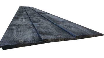 AANBIEDING zwart geimpregneerd zweeds rabat, Tuin en Terras, Ophalen of Verzenden, Nieuw, 250 cm of meer, Planken