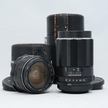 Pentax Super-Takumar 1:3.5/135 + Super-Takumar 1:3.5/28, Nieuw