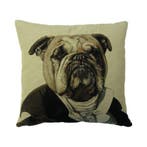 gobelin kussen aristo graaf engelse bulldog 45x45cm, Huis en Inrichting, Verzenden, Nieuw
