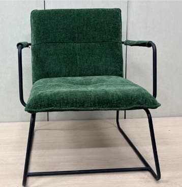 KT GREEN Comfort Armchair Hailey (Armstoel, Donkergroen), Ophalen of Verzenden, Zo goed als nieuw