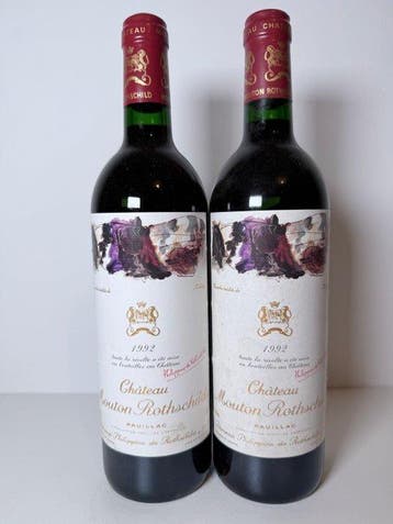 1992 Chateau Mouton Rothschild - Pauillac 1er Grand Cru, Nieuw