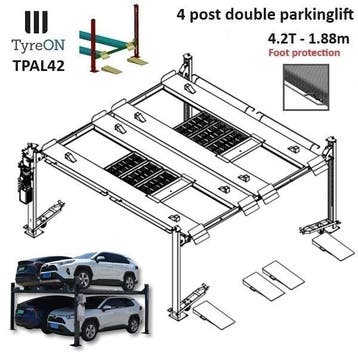 4.2T Dubbele parkeerlift parkeerbrug parkeer hefbrug 4 AUTOS, Nieuw
