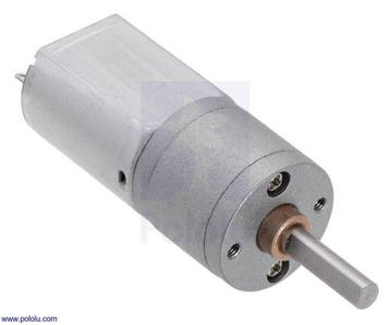 250:1 Metal Gearmotor 20Dx46L mm 6V Pololu 3458, Verzenden, Nieuw