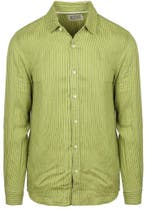 Scotch and Soda Linnen Overhemd Streep Groen maat M Heren, Verzenden, Nieuw, Groen, Scotch and Soda