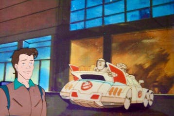 THE REAL GHOSTBUSTERS Originele animatiecel -, Nieuw in verpakking