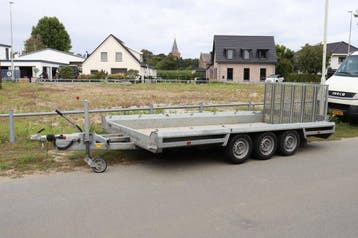 Veiling: Machinetransporter Hulco Terrax-3 3500kg 2019, Overige kleuren, Overige brandstoffen, Aanhangers en Opleggers, BTW verrekenbaar