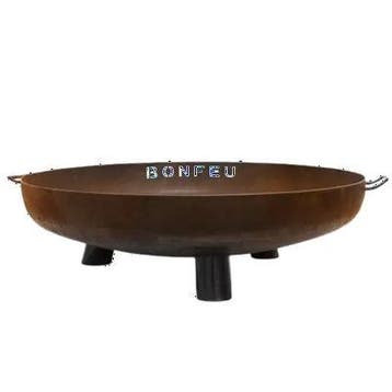 BonFeu BonBowl Plus Ø100 vuurschaal cortenstaal op voet, Verzenden, Nieuw