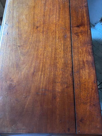 antiek mahonie kast, 105 cm breed en 91 cm hoog, Antiek en Kunst