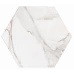 Hexagon Vloertegel Realonda Verona 56 x 48,5 cm Wit (Prijs, Nieuw, Ophalen of Verzenden, Vloertegels, Overige materialen