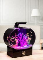 Aquarium 25 liter van plexiglas (acryl) met RGB LED + meubel, Ophalen of Verzenden, Nieuw, Leeg aquarium