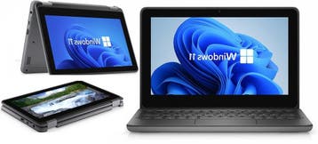 Dell Latitude 3120 laptop tablet 2-in-1 Intel N5100 Window11, Usb-aansluiting, Verzenden, 12 inch, Zo goed als nieuw