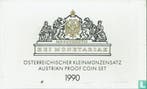 Oostenrijk jaarset 1990 (PROOF), Verzenden, Oostenrijk, Setje